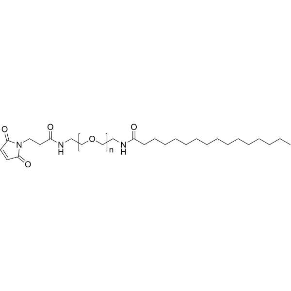 Palmitate-PEG-Mal (MW 1000)